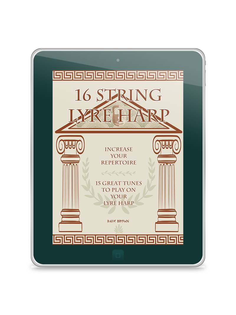 image of tablet with cover of book showing